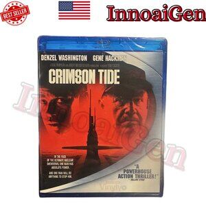 Crimson Tide Blu-ray Denzel Washington Gene Hackman New Sealed Action Thriller